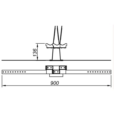 Kabelio laikiklis LKT-3